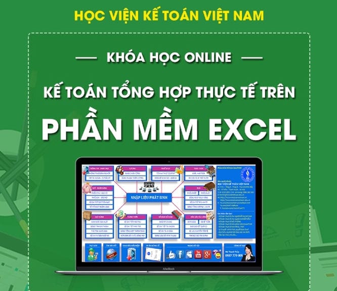 Khóa học kế toán online tại học viện kế toán Việt Nam (ảnh minh họa)